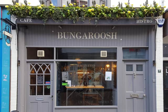 Bungaroosh in Bath Place, Worthing