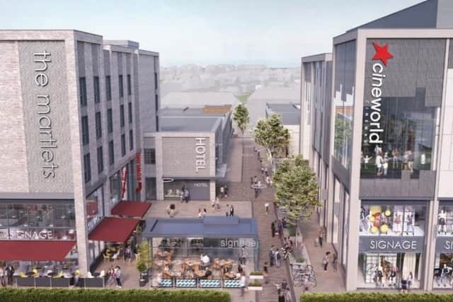 An artist's impression of The Martlets redevelopment in Burgess Hill. Picture: NewRiver