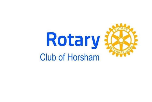 Rotary Club of Horsham logo SUS-201011-111500001