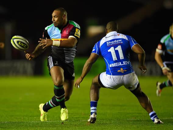 Jordan Turner-Hall in his Harlequins days / Picture: Getty