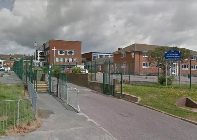 St Richard's Catholic College, Bexhill. Picture courtesy of Google Maps