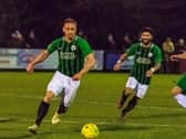 Pat Harding in action for Burgess Hill Town
