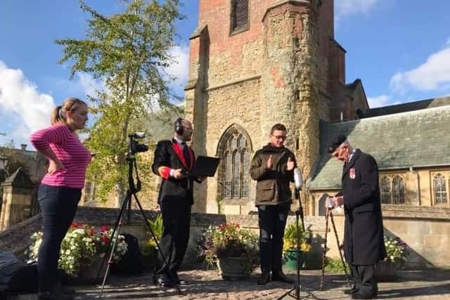 Organised and filmed by Ben Streeter, Nathan Fynes and Rebecca Ledger from Petworth Band, the video brought together people from across the community to commemorate remembrance.