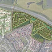 The site where more than 170 new homes may be built in Polegate SUS-201111-101521001