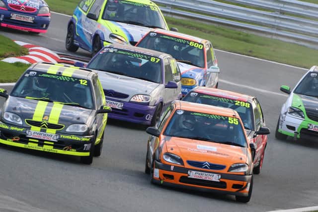 Charlie Hand leads at Oulton Park