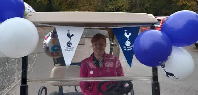 Hannah Ralph gets a big welcome at Cowdray Park GC