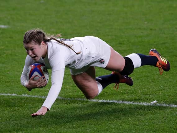 Jess Breach dives back into England action on Saturday / Picture: Getty