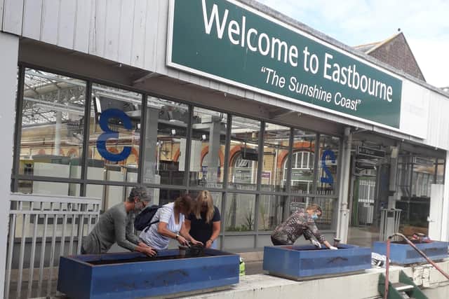Greening Eastbourne Station SUS-201116-163054001