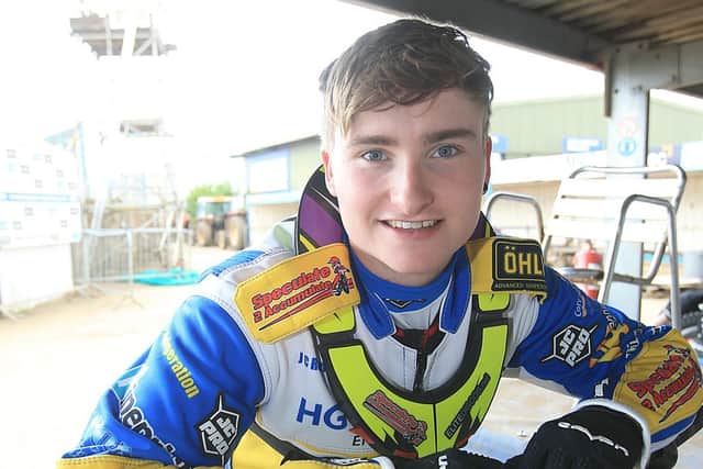 Eastbourne Eagles star Tom Brennan. Picture by Mike Hinves