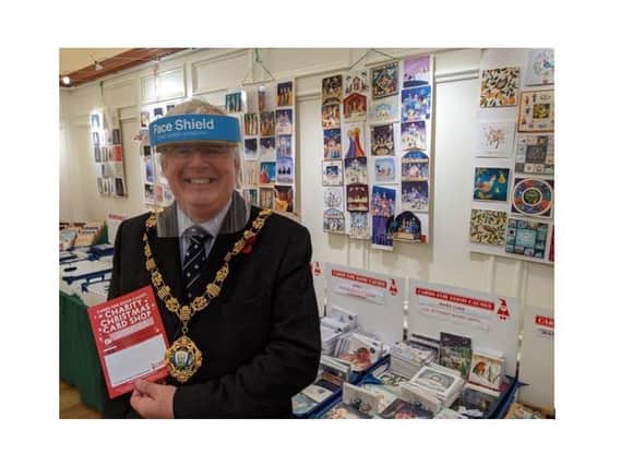 Mayor of Chichester Councillor Richard Plowman at the opening in October