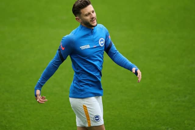 Brighton midfielder Adam Lallana has made a positive impact on the south coast