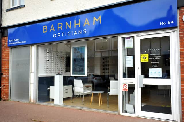 Barnham Opticians, 1 The Square, Barnham. Pic Steve Robards SR2011161 SUS-201116-172202001