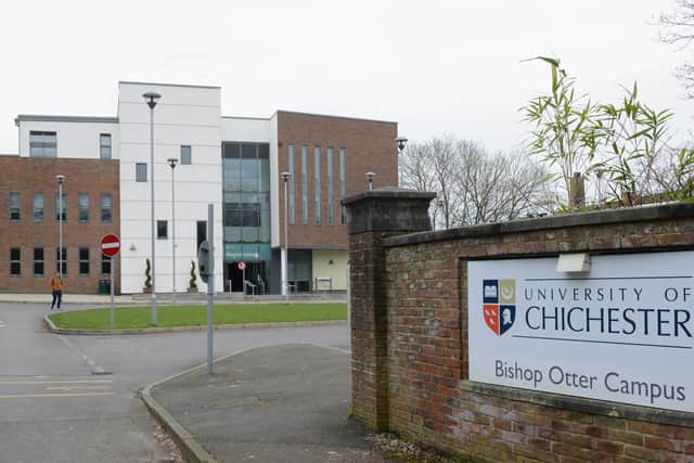 The University of Chichester welcomed back students in September, with several new measures in place to limit the risk of COVID-19. Photo: Kate Shemilt