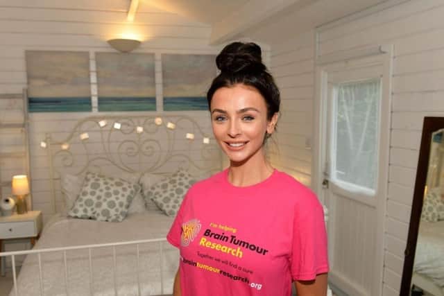 Kady McDermott of Love Island fame is promoting the prize draw. Photo:  Brighton Pictures