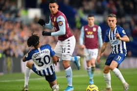 Leo Trossard is an injury doubt for Albion