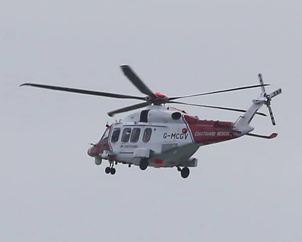 A large-scale rescue mission was launched after a fishing boat sank near Newhaven. Photo: Eddie Mitchell