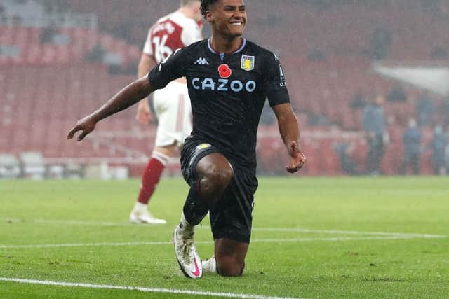 Aston Villa's Ollie Watkins has made an encouraging start to life in the PL