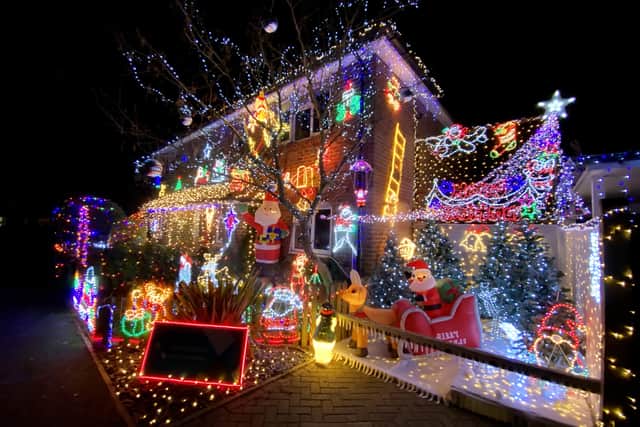 This Christmas light display in Worthing is raising money for Kent, Surrey & Sussex Air Ambulance Trust