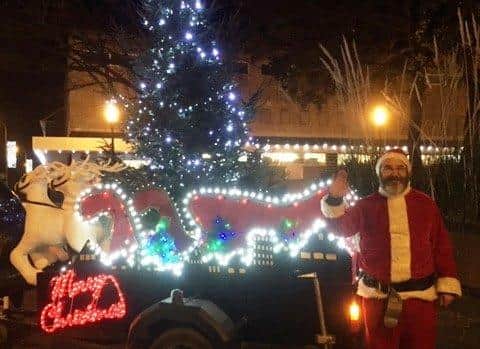 Shoreham and Southwick Rotary Club's sleigh