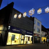Horsham Christmas lights. Pic Steve Robards SR2011261 SUS-201126-113547001