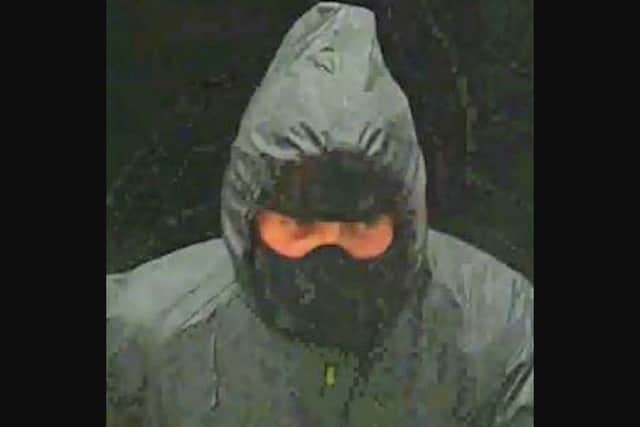 Police are seeking the identity of the man in the CCTV footage in relation to an armed robbery in Arundel
