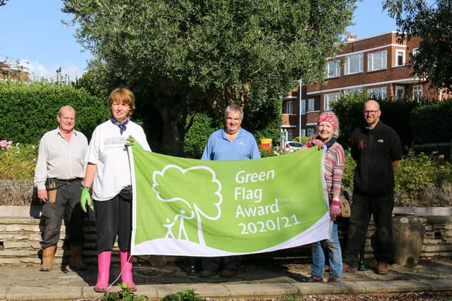 Marine Gardens has secured Green Flag status for the third year running