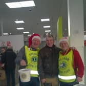 Horsham Lions Club members during a previous Christmas appeal SUS-200112-133537001