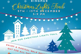 Ringmer Christmas Lights Trail poster