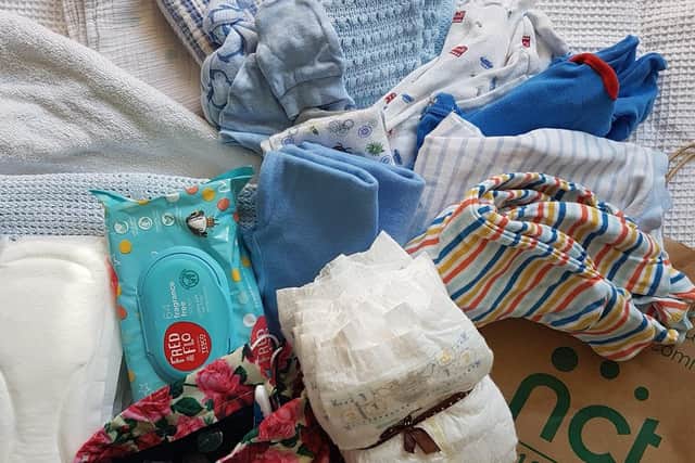 Little Bundles Baby Bank Essentials bag