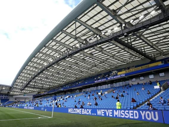 Brighton and Hove Albion welcome 2,000 fans back to the Amex this Monday night against Southampton
