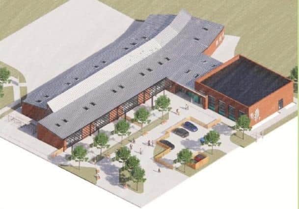 Proposed primary school building