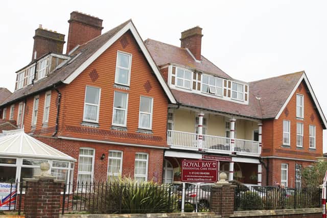 The former Royal Bay Care Home in Aldwick Road