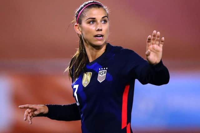 Alex Morgan has yet to score in the WSL for Spurs this season