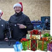 The Bald Builders will be at the car park off East Ham Road, Littlehampton, on Saturday, between 5pm and 7.30pm, when they aim to hand out 5,000 free presents. SUS-201215-095101001