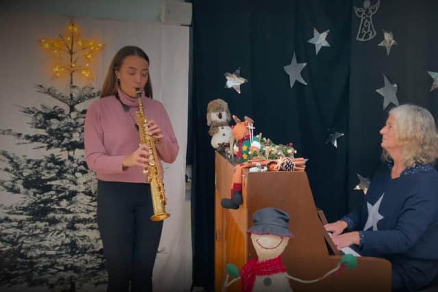 Harlands Primary School teachers have recorded a musical advent calendar SUS-200812-141600001