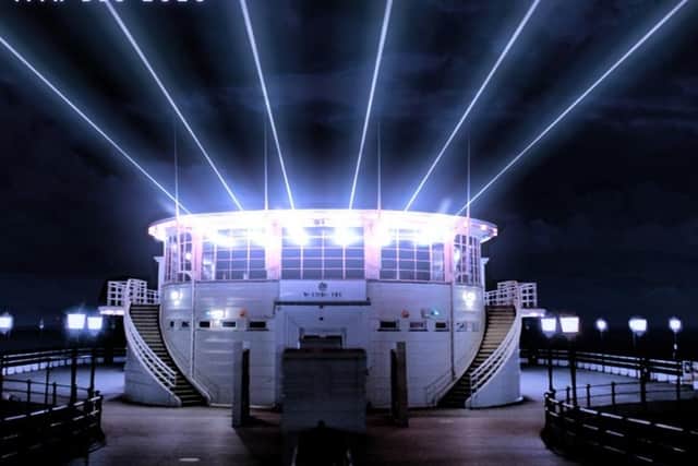 Laser Light City by Seb Lee-Delisle is coming to Worthing Pier