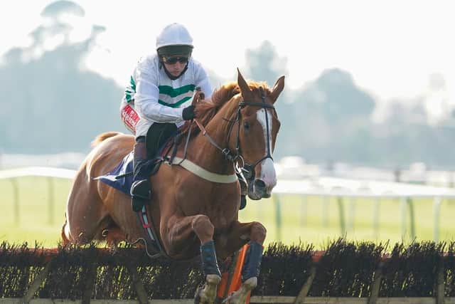 Jamie Moore and Nassalam won the opener at Fontwell / Picture by Alan Crowhurst, Getty
