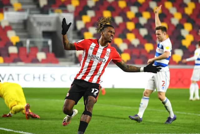 Brentford's Ivan Toney has been tipped as a Premier League striker of the future