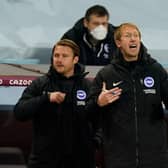 Graham Potter will take his team to fourth placed Leicester this Sunday