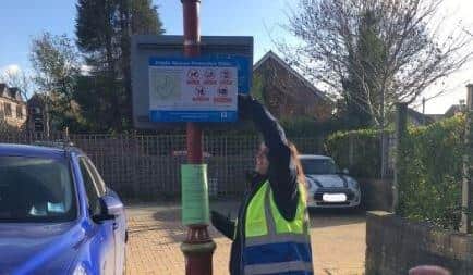 A Public Space Protection Order is in force in Talbot Lane, Horsham