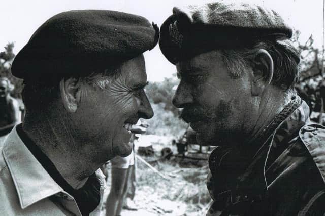 Ian Yule (right) was best known for his role as former SAS mercenary Tosh Donaldson in The Wild Geese