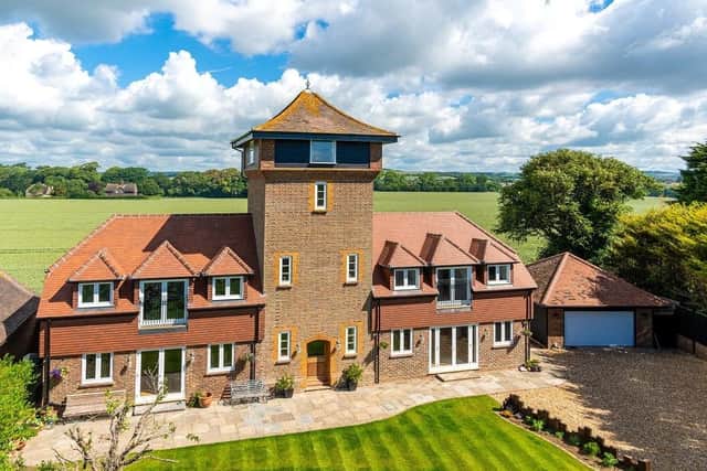 Painter’s Keep was originally a water tower built in 1925 on the Kingston Gorse Estate