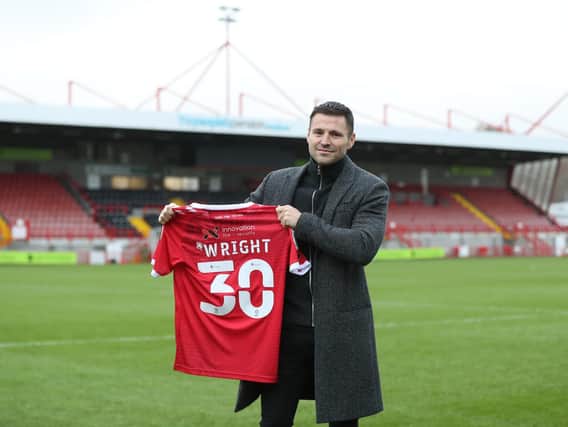Mark Wright has signed for Crawley Town