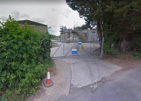 Thornham wastewater treatment works (Photo from Google Maps Street View)