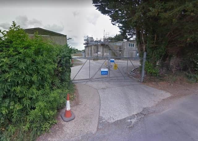 Thornham wastewater treatment works (Photo from Google Maps Street View)