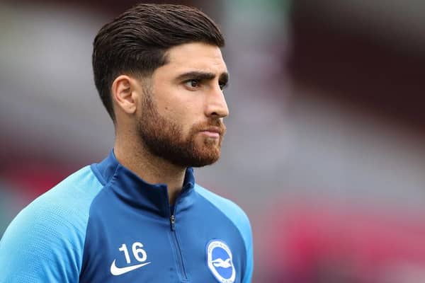 Alireza Jahanbakhsh made his first start f the Premier League season at Leicester but was substituted after 55 minutes