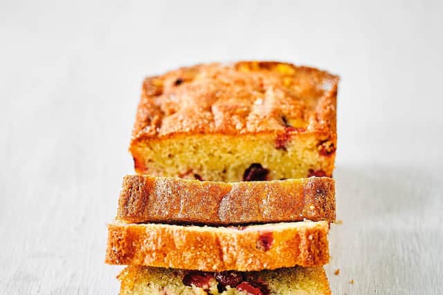 Drizzle cake. Recipe and image courtesy of Waitrose & Partners