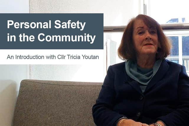 Councillor Tricia Youtan introduces the videos