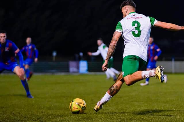 Tommy Cooney gets Bognor moving forward / Pic: Lyn Phillips