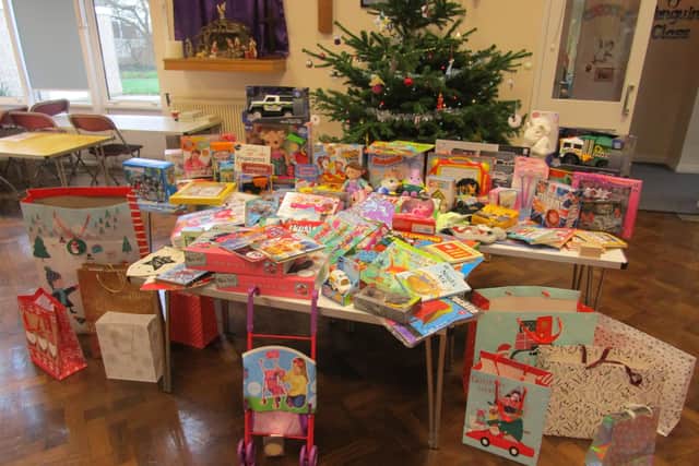 South Bersted CE Primary School collected toys for The Salvation Armys Christmas Present Appeal